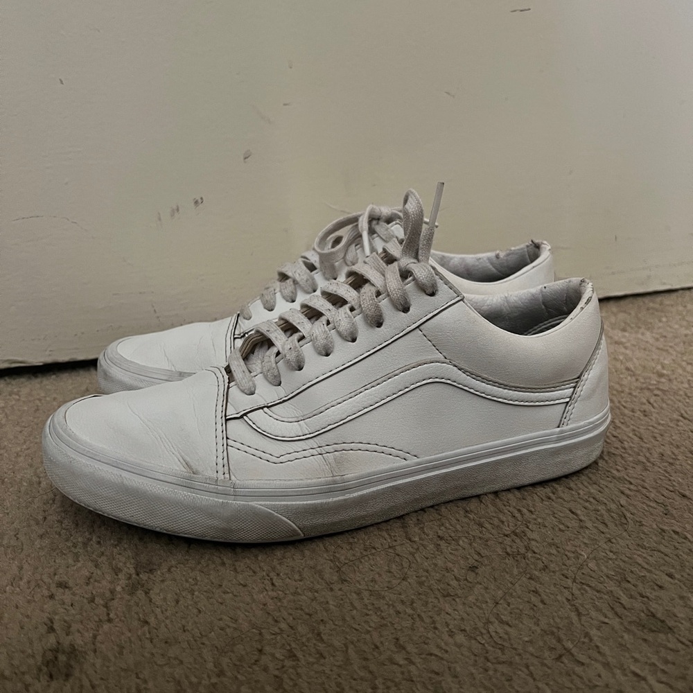 Vans tumble leather old skool